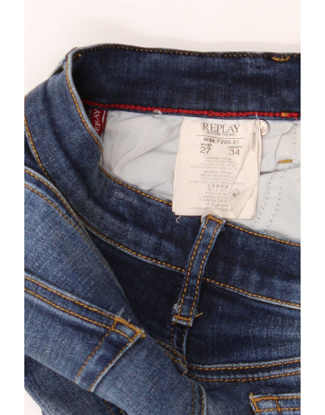 Replay Blugi Bootcut pentru femei W27 L34 Bumbac albastru