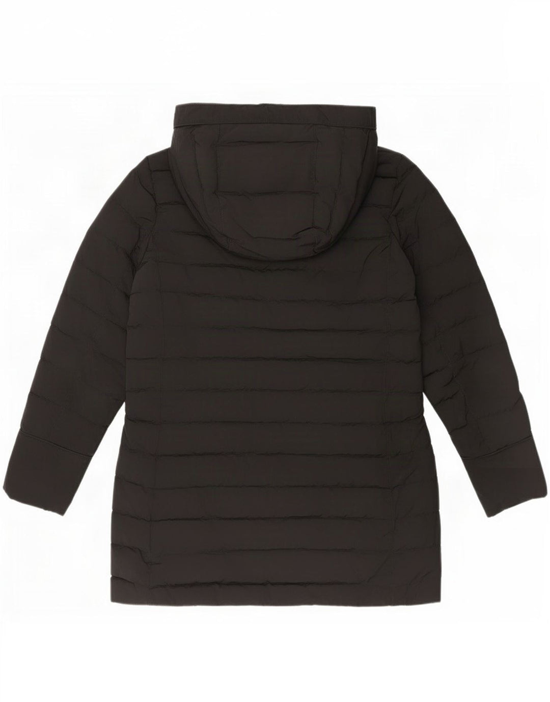 Jachetă căptușită cu glugă Woolrich pentru femei UK 10 Poliester negru mic