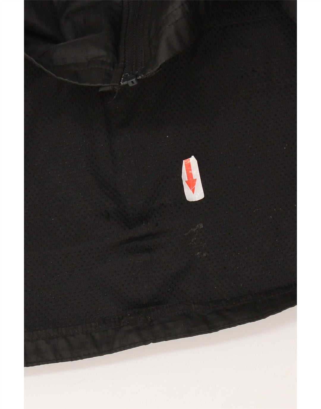 Jachetă de ploaie cu glugă Nike pentru femei UK 14 Poliester mediu negru