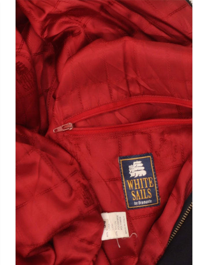 Bomber pentru bărbați WHITE SAILS IT 54 2XL Lână bleumarin