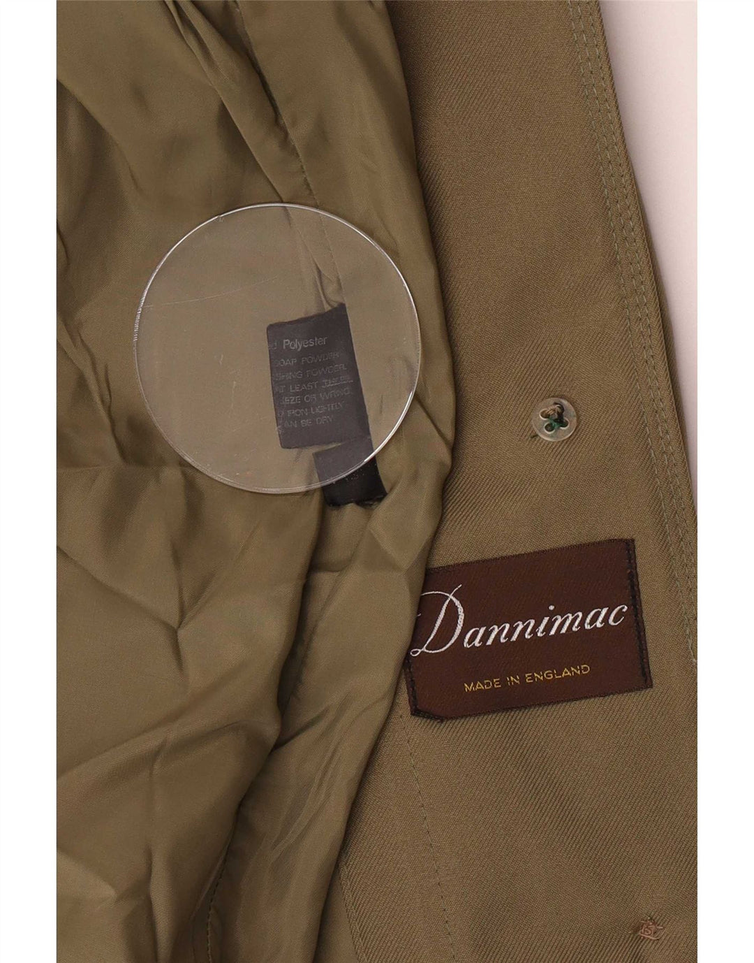 Palton pentru femei Dannimac UK 14 Medium Kaki Poliester