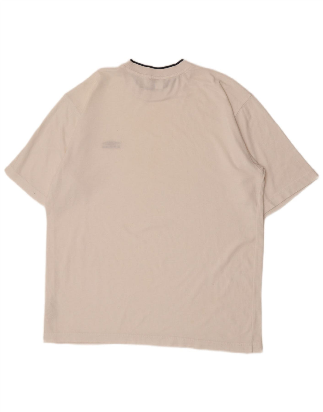 Tricou grafic pentru bărbați Umbro Top mare din poliester alb