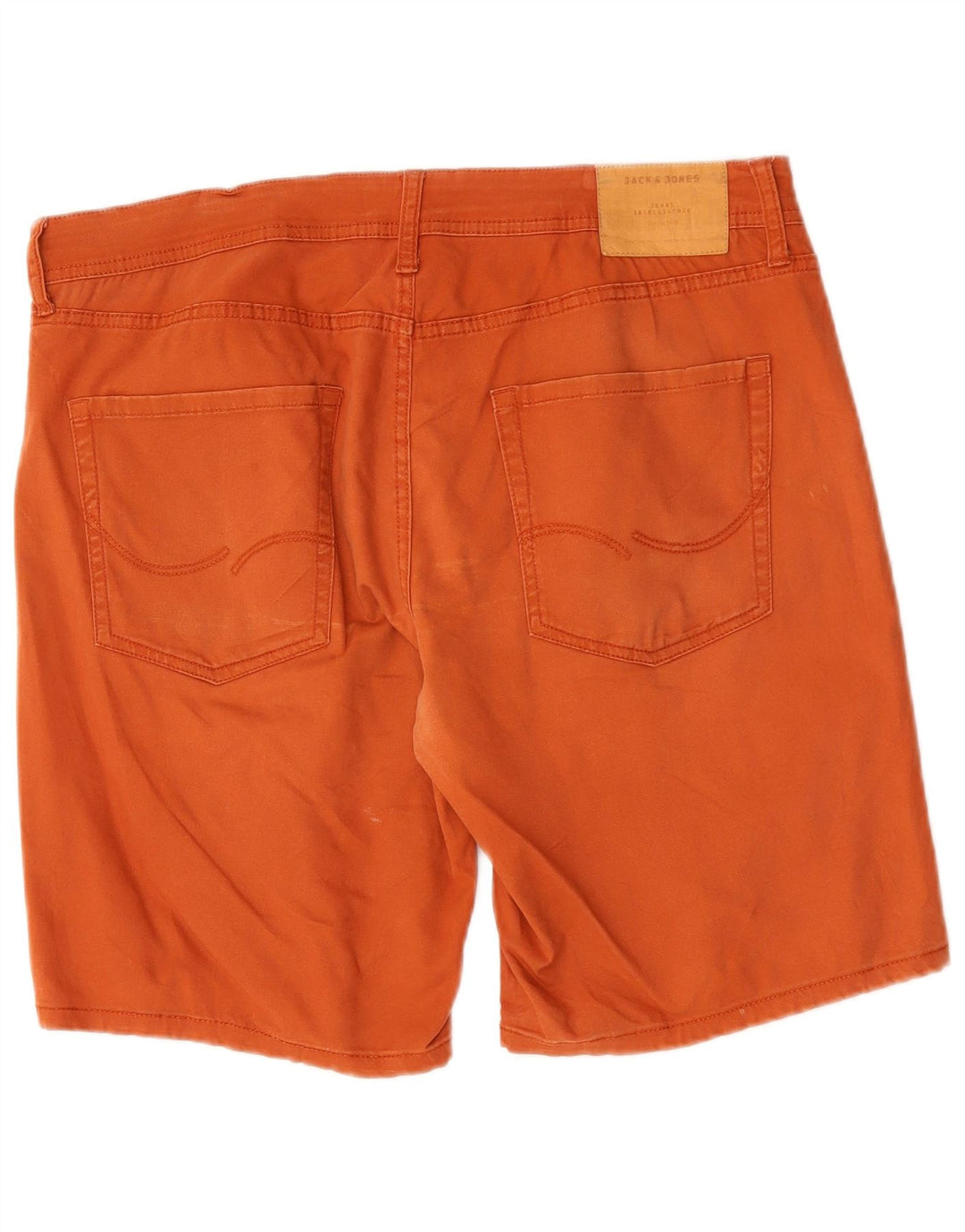 Pantaloni scurți casual pentru bărbați Jack & Jones W38 XL portocaliu