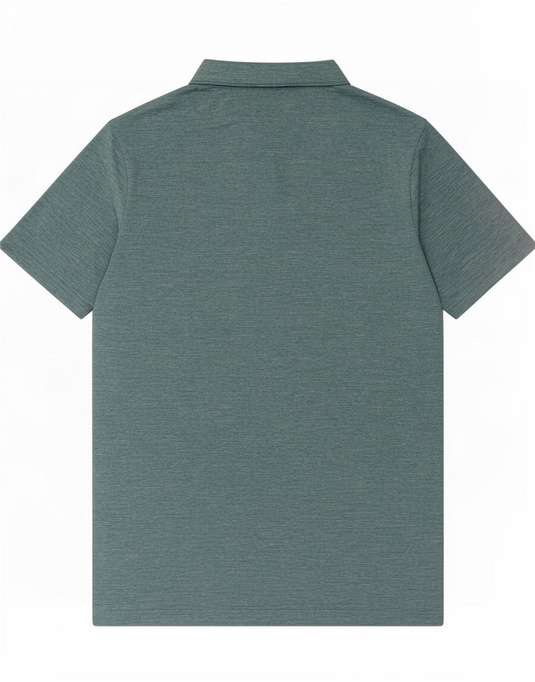Tricou polo Columbia pentru bărbați, poliester pătat verde mediu