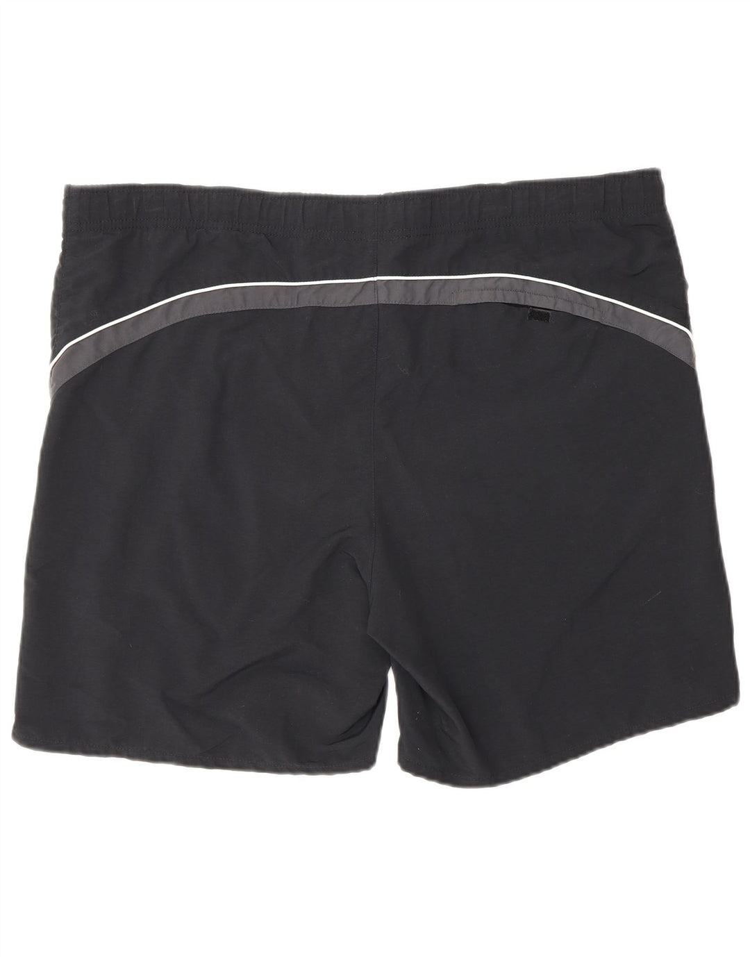 Pantaloni scurți de înot Fila pentru bărbați, mari, negru, nailon color bloc
