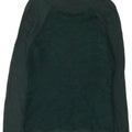 Marks & Spencer Top pentru femei cu mânecă lungă UK 12 Medium Green Paisley Viscose