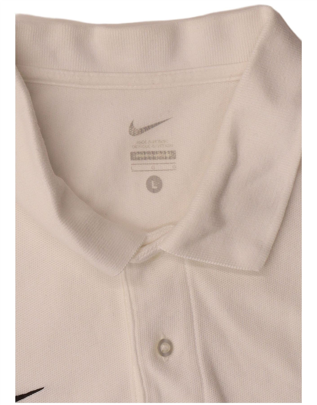 Tricou polo NIKE pentru bărbați, mare, alb