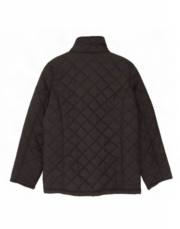 Jachetă matlasată vintage pentru bărbați UK 42 XL Nylon negru
