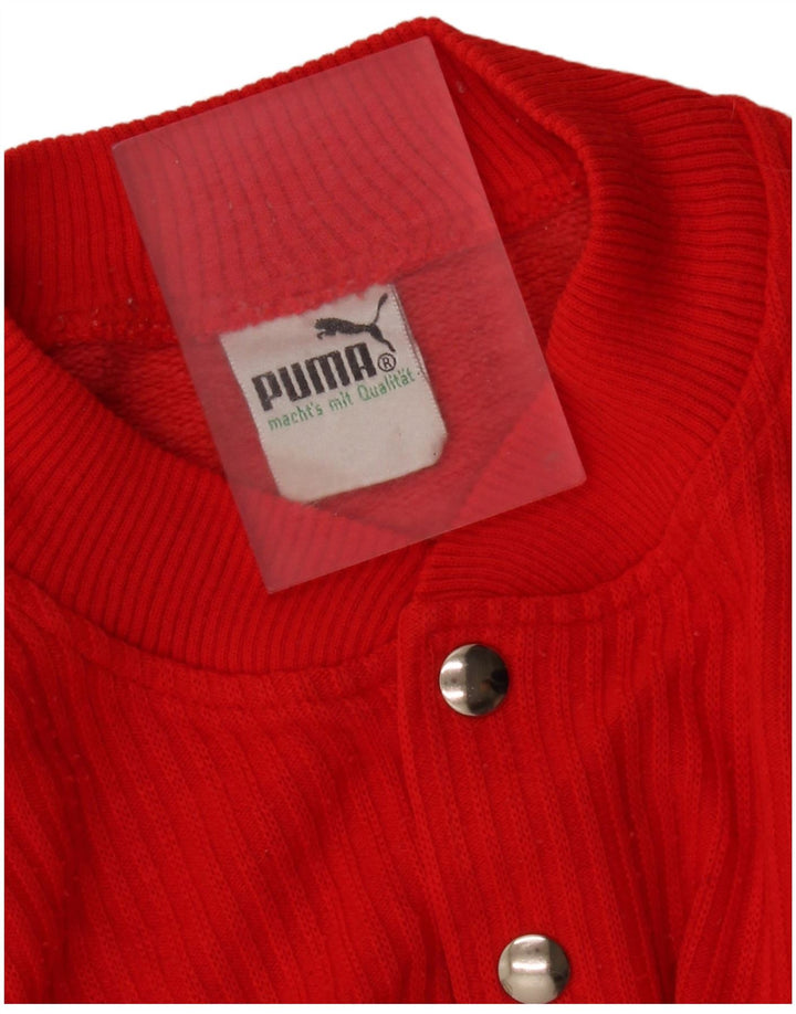 Pulover Puma pentru bărbați, roșu mare