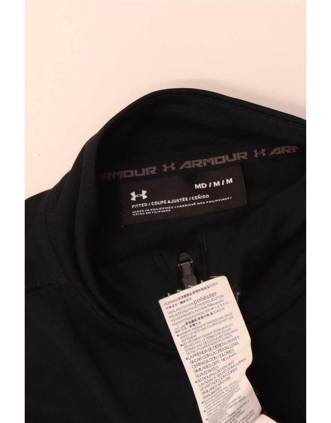 Jachetă de trening pentru bărbați Under Armour, poliester mediu negru
