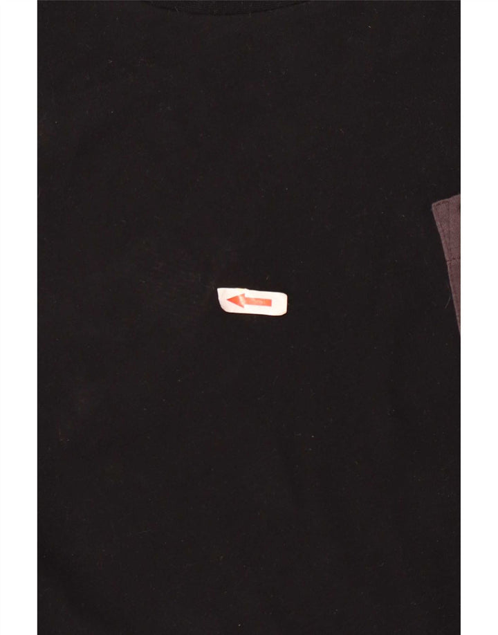 Tricou pentru bărbați Lyle & Scott Top mic poliester negru