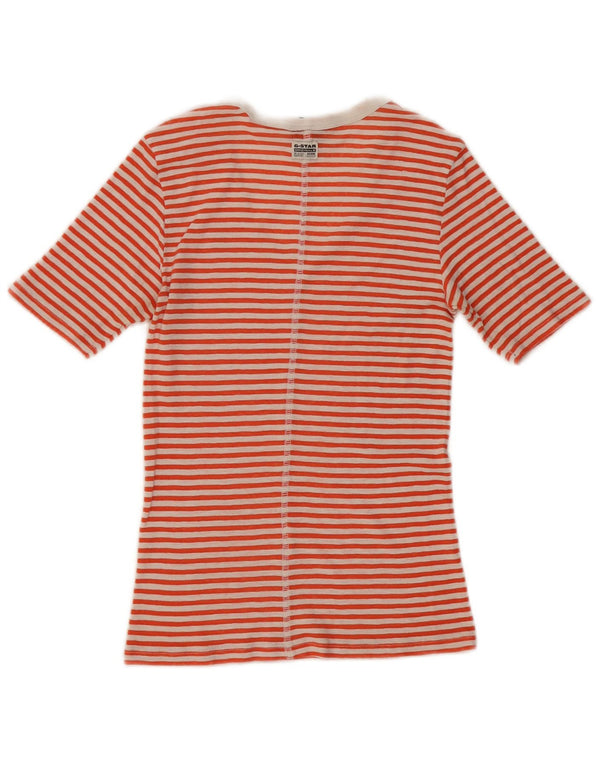 Tricou pentru femei G-Star Top UK 4 XS Red Striped