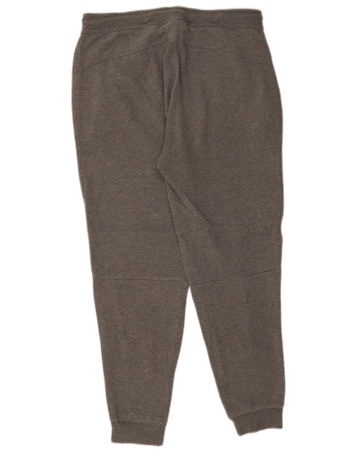 Dkny Mens Graphic Tracksuit Trousers Joggers Medium  Grey Flecked Cotton