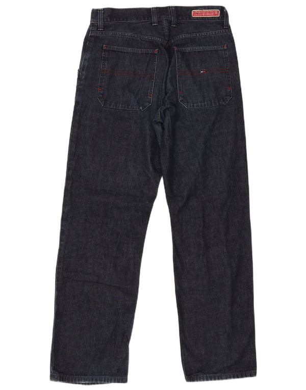 Blugi drepți pentru bărbați Tommy Hilfiger W32 L32 bumbac bleumarin