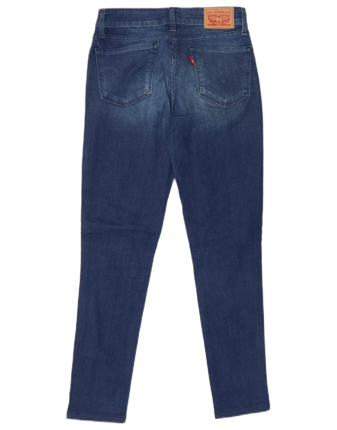 Blugi skinny 711 pentru femei LEVI'S W25 L26 bumbac albastru