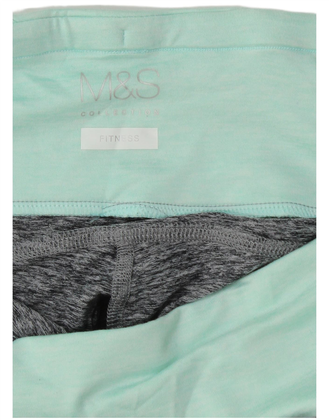 Leggings Capri pentru femei Marks & Spencer UK 14 Medium Gri Colorblock