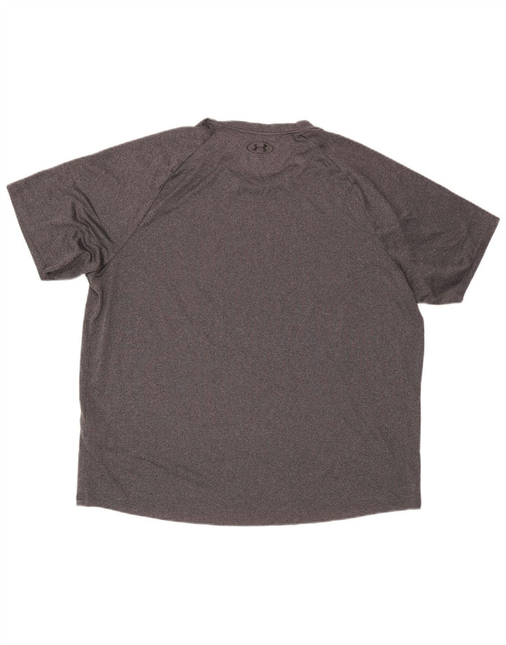 Tricou Under Armour pentru bărbați Top 2XL poliester gri