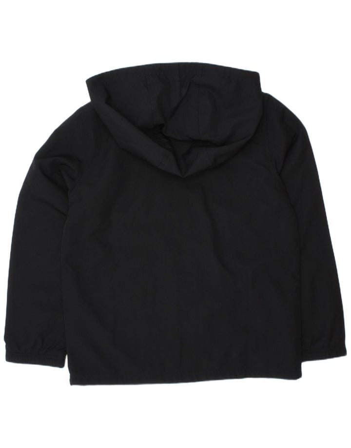 Jachetă de ploaie cu glugă Under Armour pentru băieți, 7-8 ani, mică, neagră