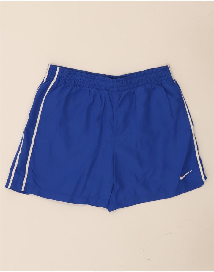 Pantaloni scurți de înot Nike pentru bărbați XL, nailon, albastru