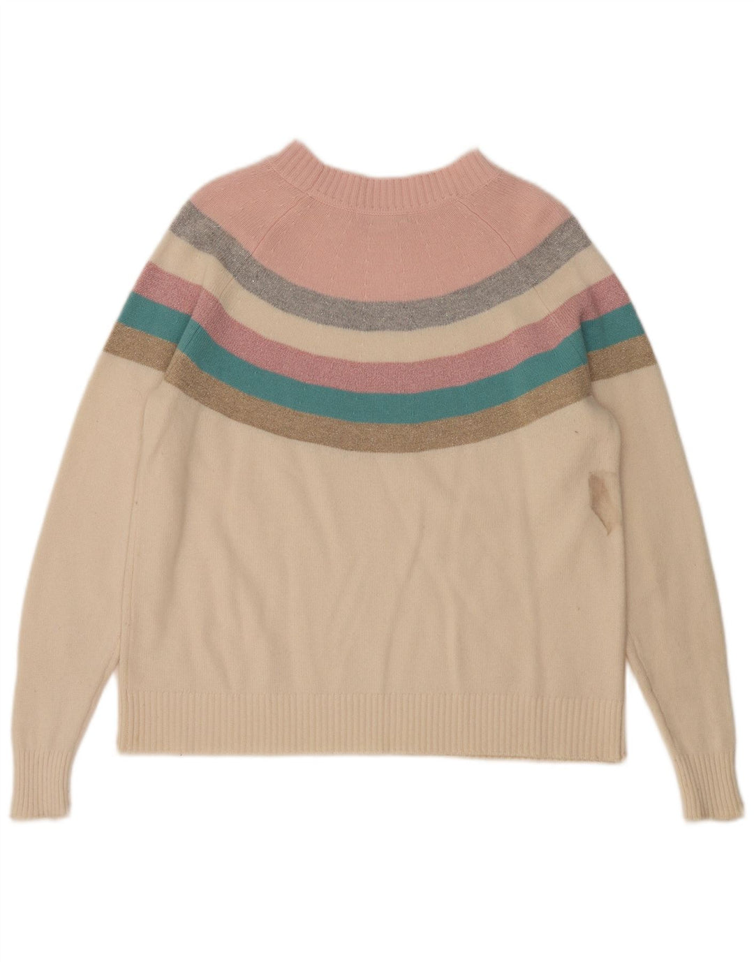 Pulover Boden pentru femei cu gât de barcă UK 14 Medium, multicolor, cu dungi