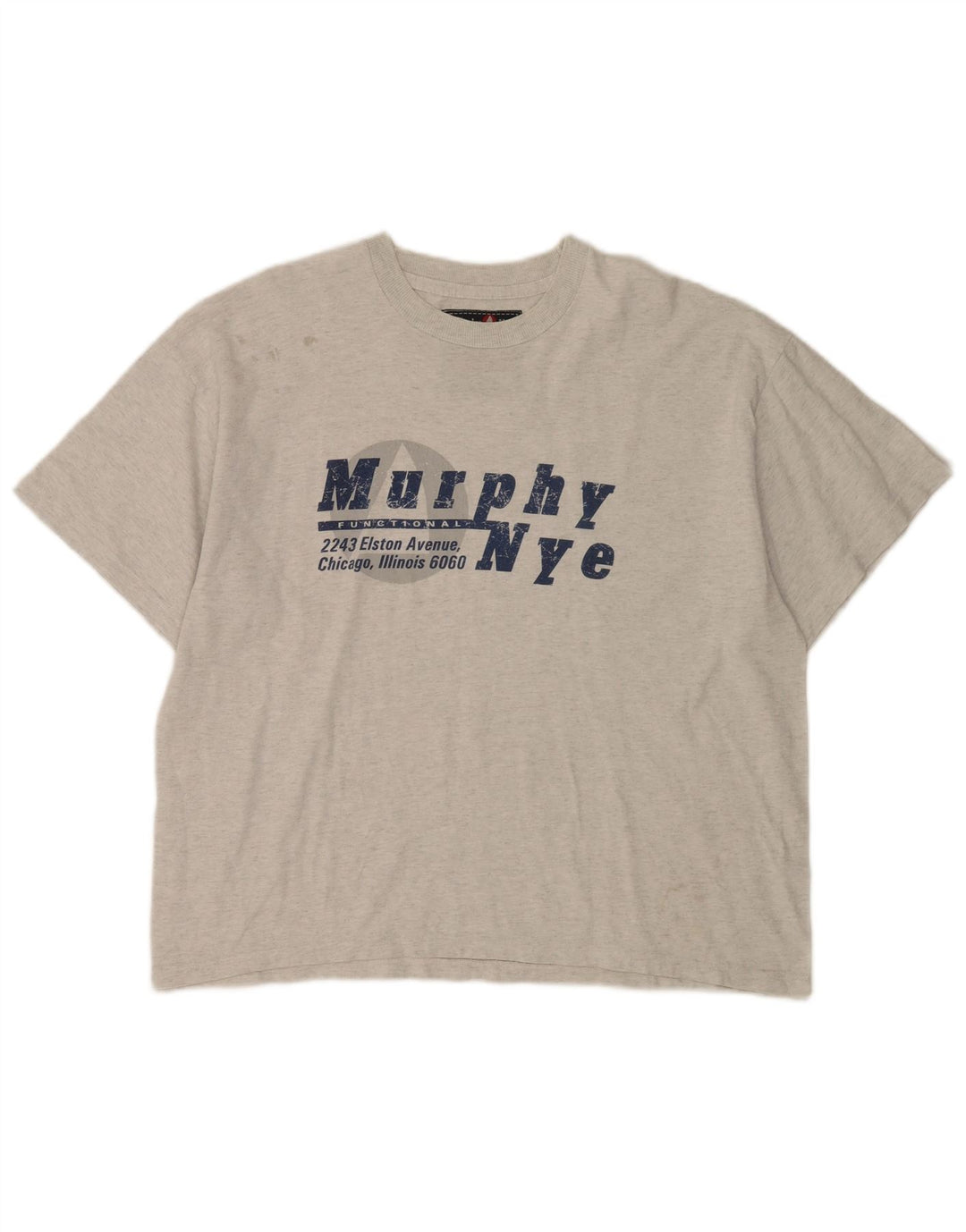 Tricou grafic pentru bărbați Murphy & Nye Top XL bumbac gri