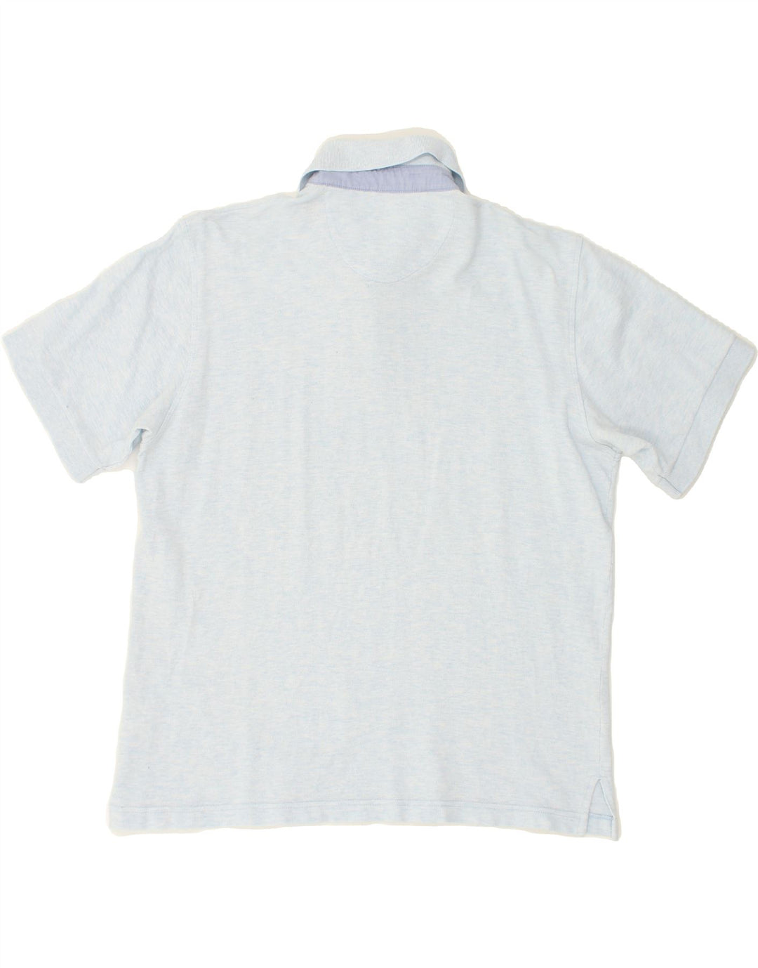 SUPERGA Mens Polo Shirt Large Blue Cotton Vintage Superga and Second-Hand Superga from Messina Hembry 