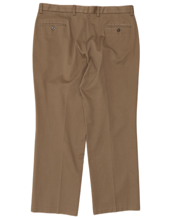 Pantaloni chino pentru bărbați Dockers, drepti, cu tăiere clasică, L36 L29, bumbac bej