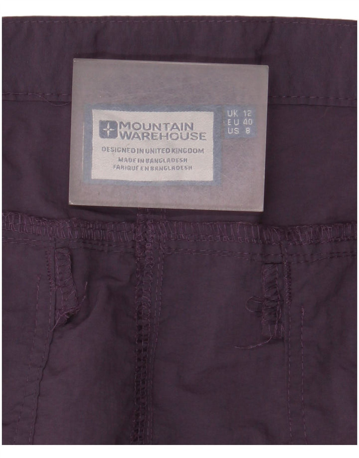 Pantaloni scurti cargo pentru femei Mountain Warehouse UK 12 Medium W32 Violet