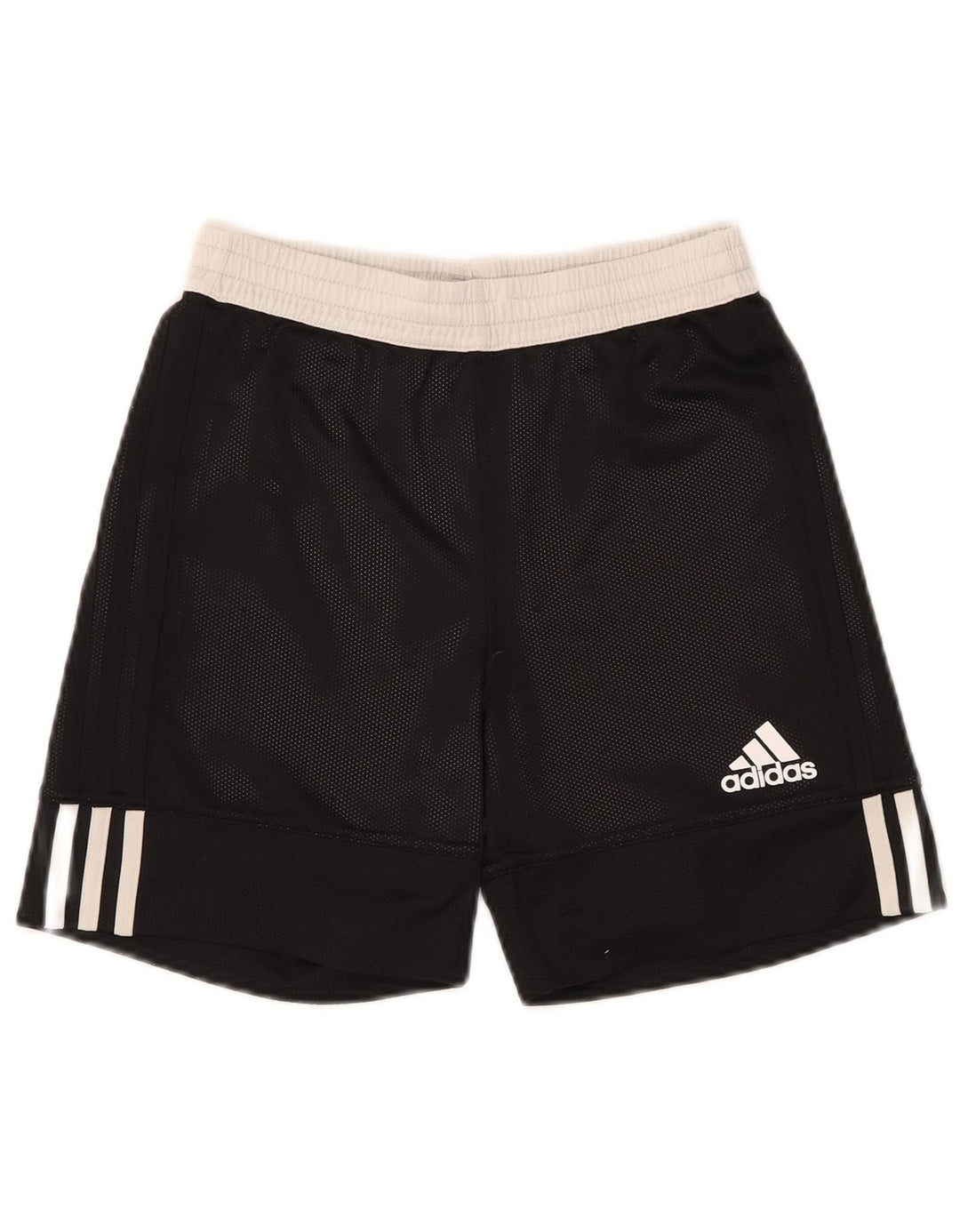 Pantaloni scurți sport pentru băieți Adidas 11-12 ani, negru, poliester