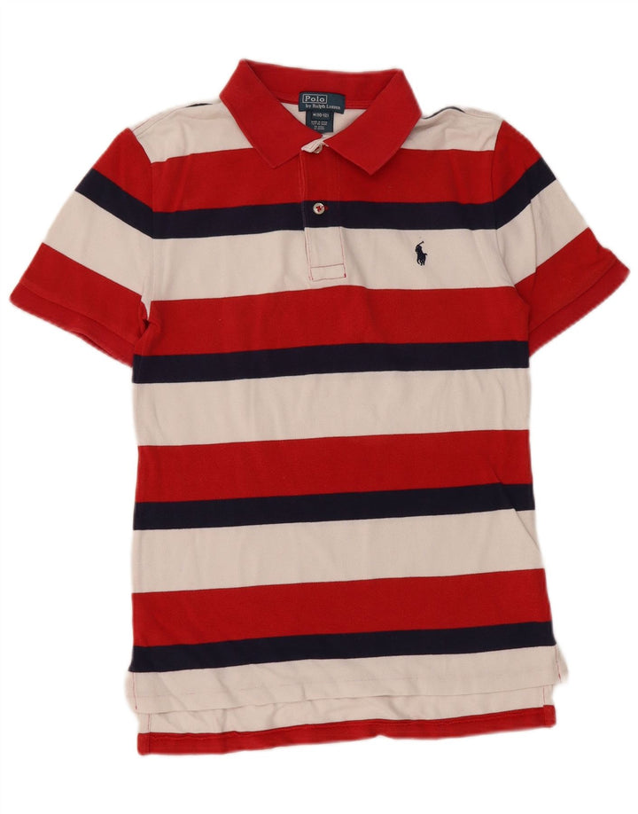 POLO RALPH LAUREN Tricou polo baieti 10-11 ani mediu multicolor cu dungi
