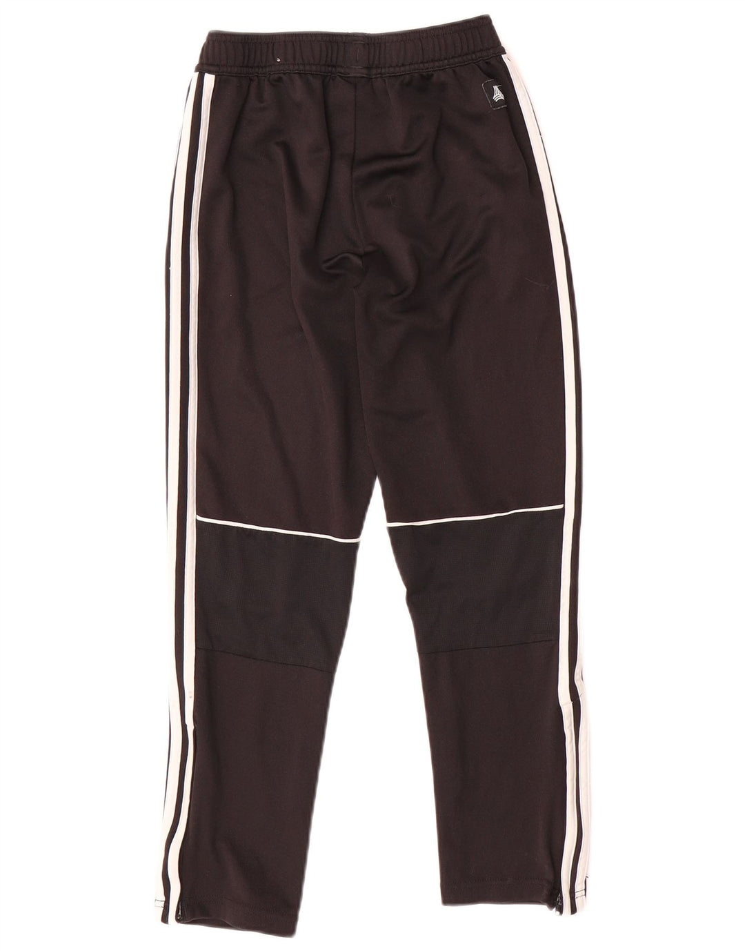 Pantaloni de trening ADIDAS pentru baieti 11-12 ani poliester negru