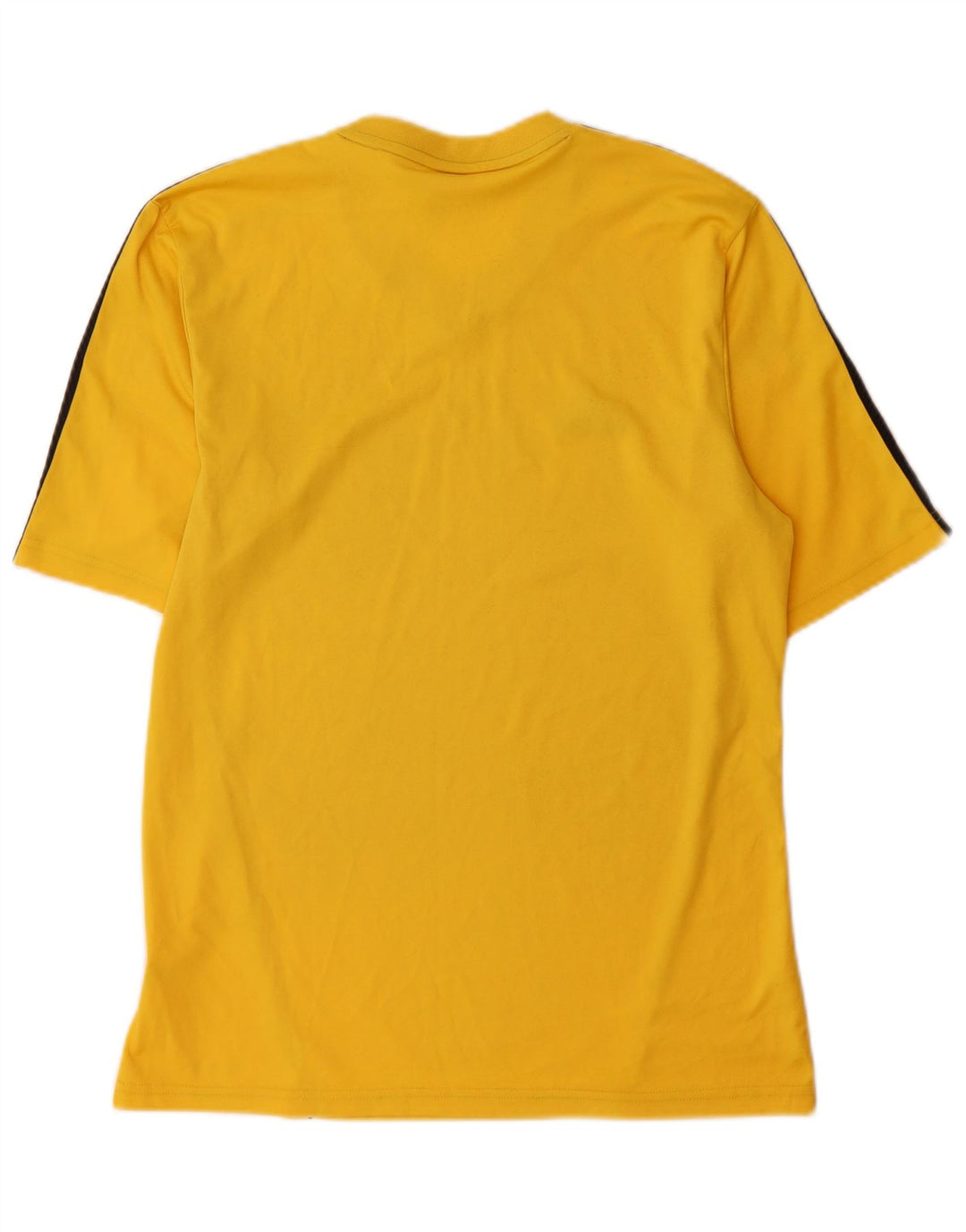 Tricou Adidas Climalite pentru bărbați Top mediu galben Colorblock