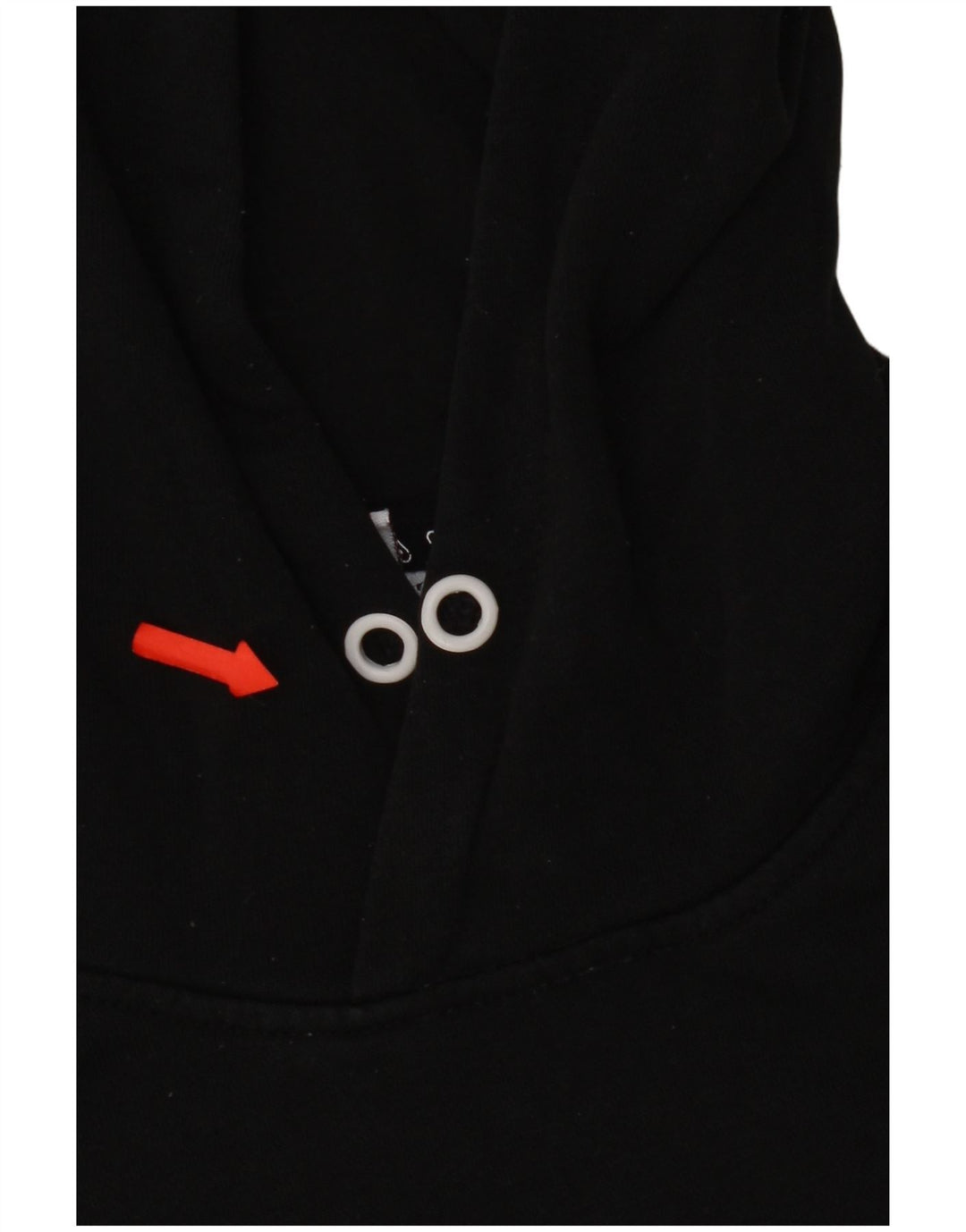Jumper Fila Crop Graphic Oversized Hoodie pentru femei UK 14 Medium Black