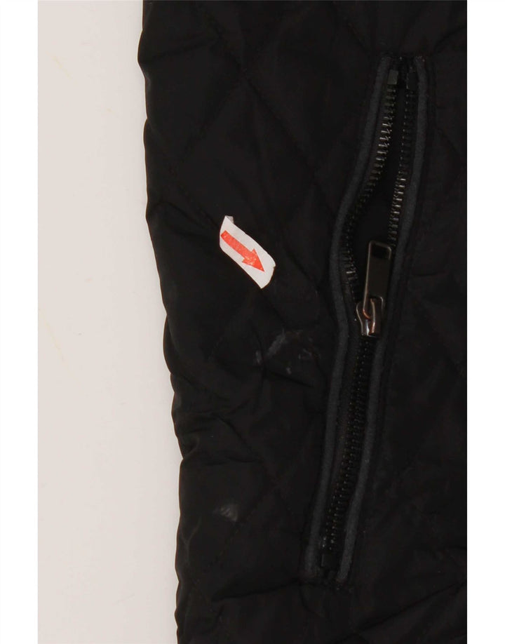 Gilet matlasat pentru bărbați Zara UK 42 XL Negru