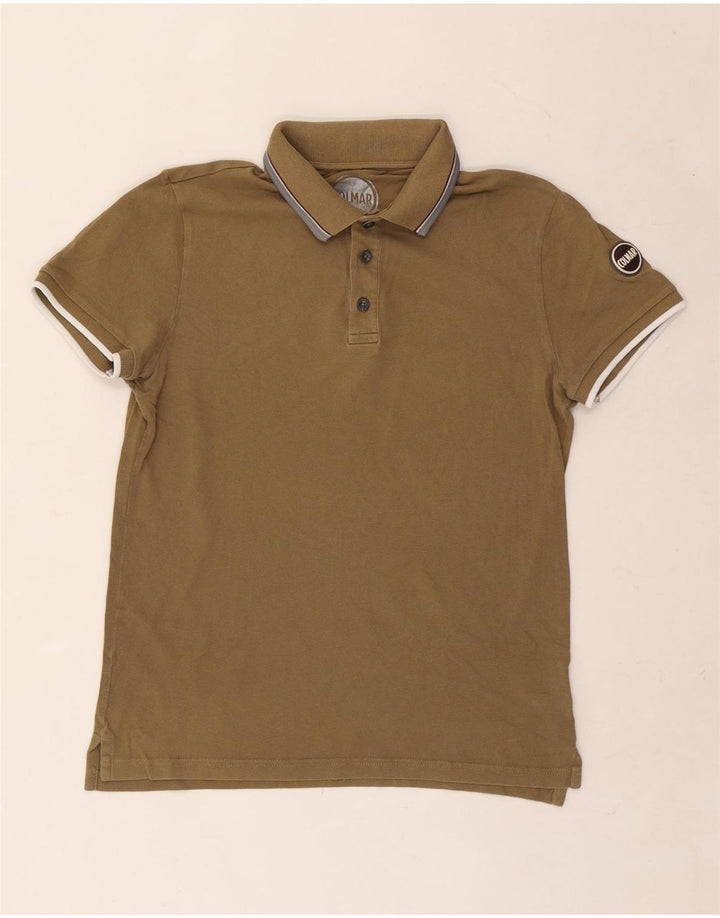 Tricou polo Colmar pentru bărbați, bumbac kaki mediu