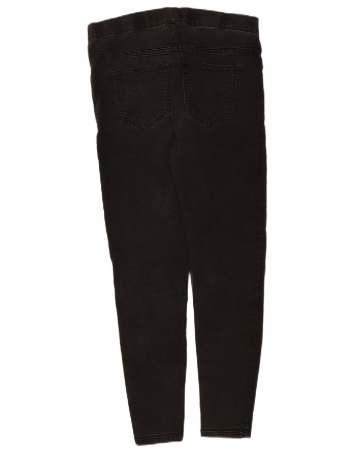 Blugi jegging pentru femei Marks & Spencer UK 12 Medium W30 L35 Bumbac negru