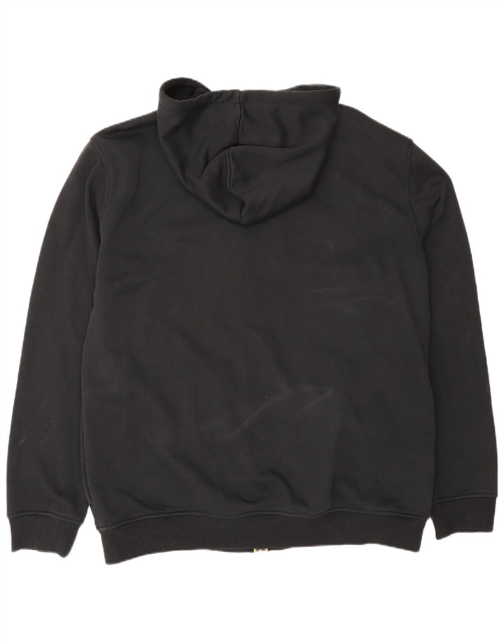 Pulover K-Way pentru bărbați, cu fermoar, 2XL, poliester negru