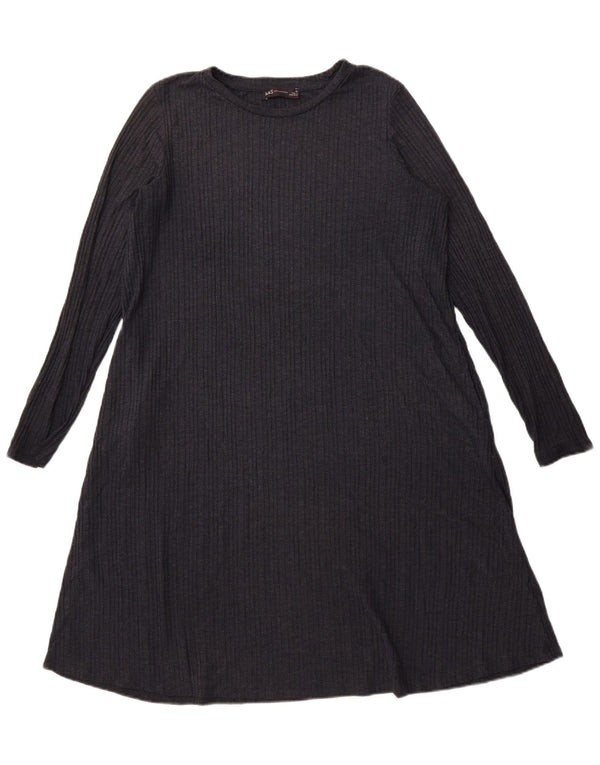 Rochie A-Line pentru femei Marks & Spencer UK 16 mare, bleumarin, poliester