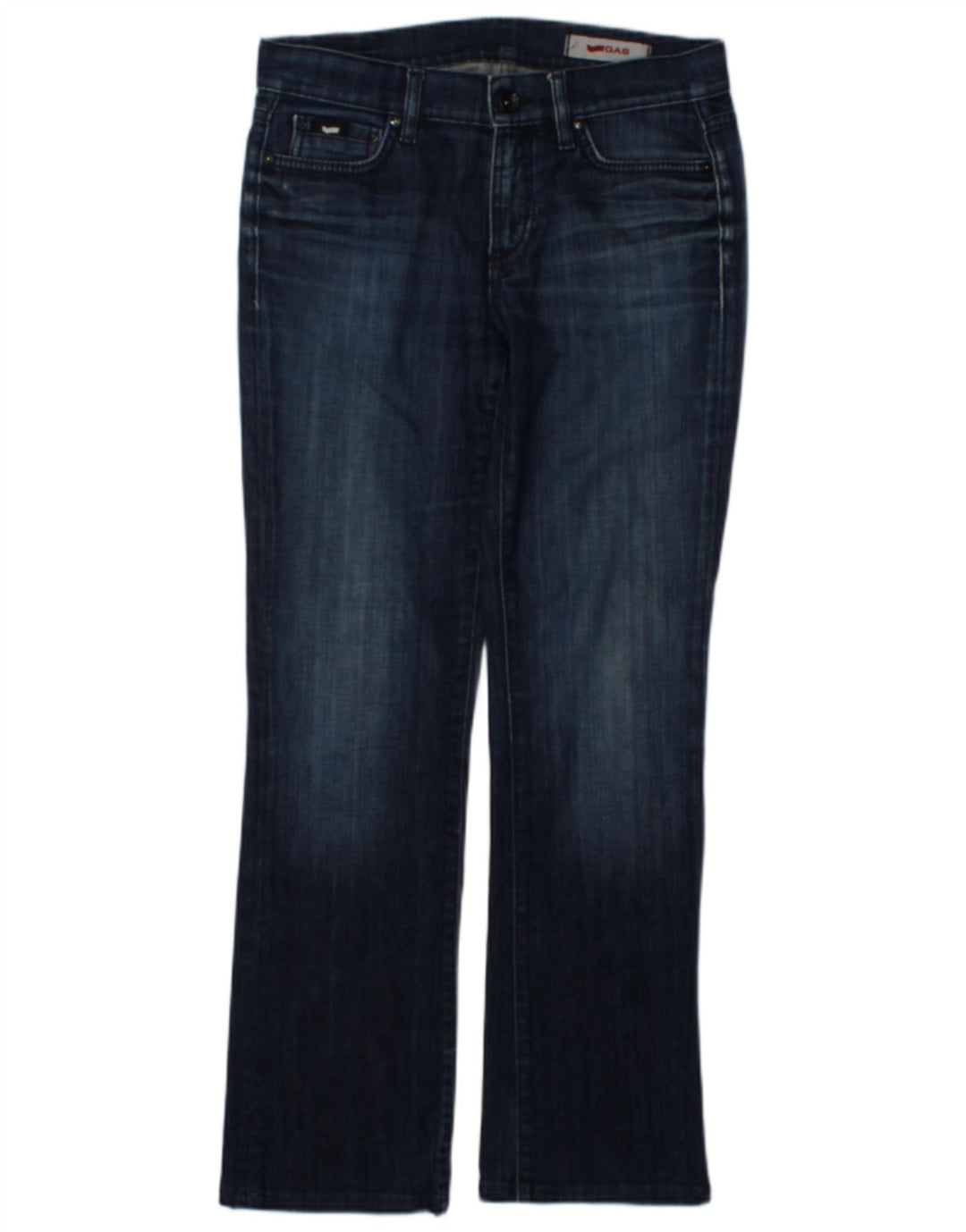 Blugi pentru femei Gas Bootcut W28 L29 Bumbac bleumarin