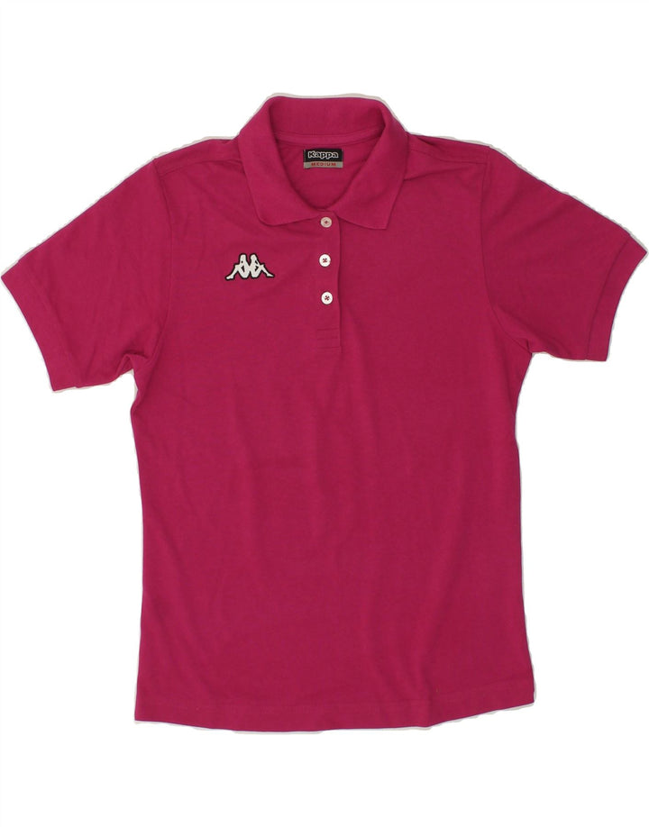 KAPPA Mens Polo Shirt Medium Pink Cotton Vintage Kappa and Second-Hand Kappa from Messina Hembry 