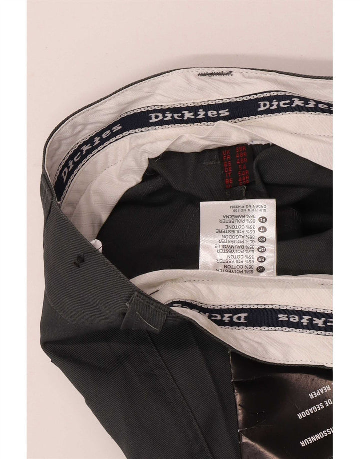 Pantaloni chino drepți pentru bărbați Dickies W38 L32 poliester gri