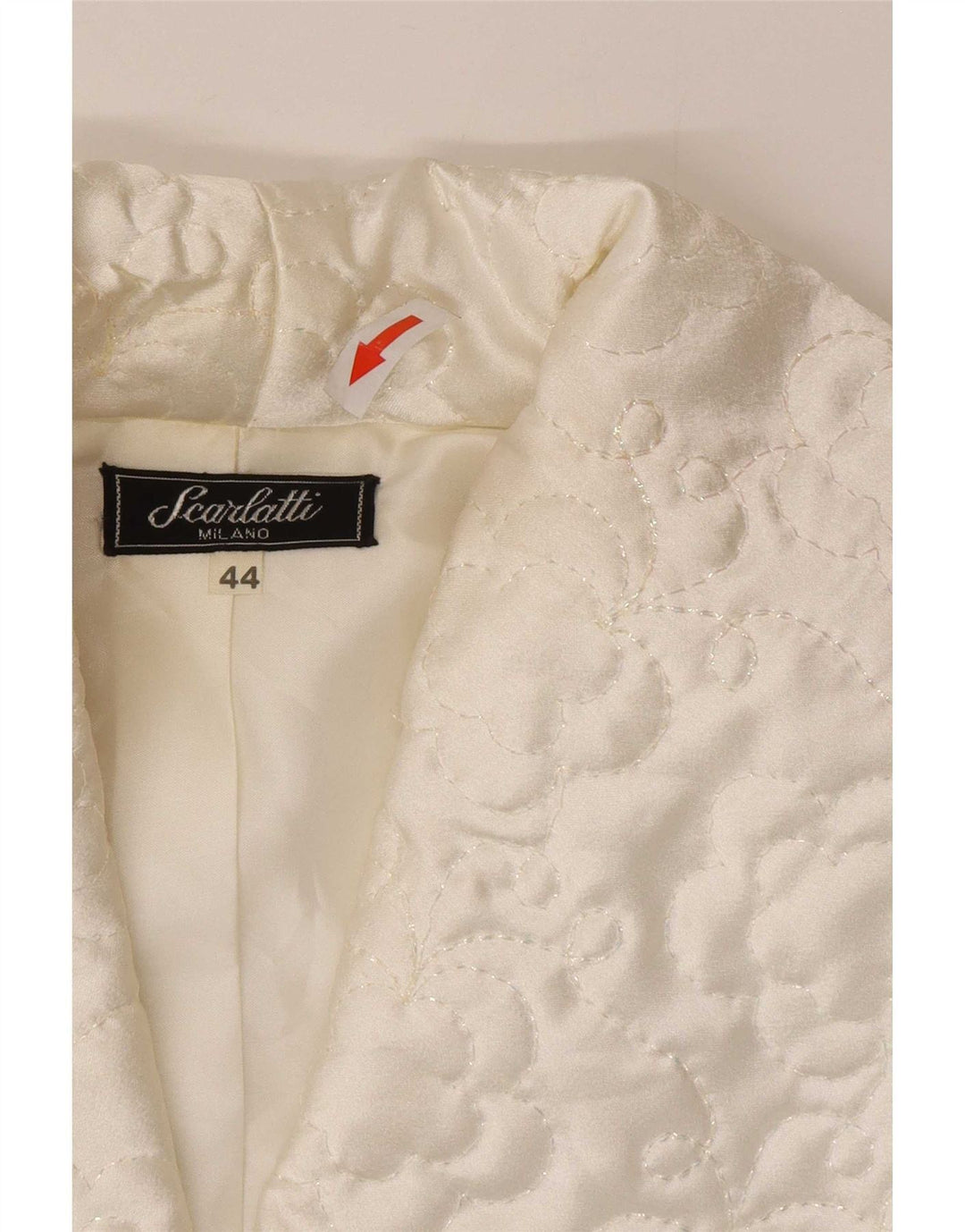 Set fuste 2 piese Vintage pentru femei IT 44 Medium W28 Viscoza alba