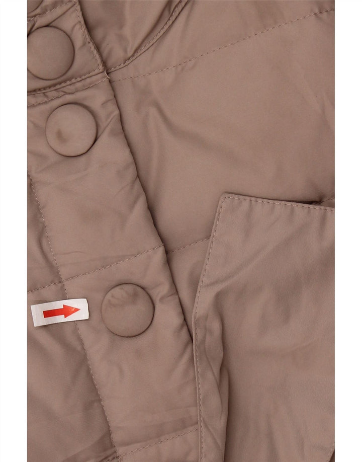 MARLBORO CLASSICS Jachetă căptușită pentru femei UK 16 Large Bej