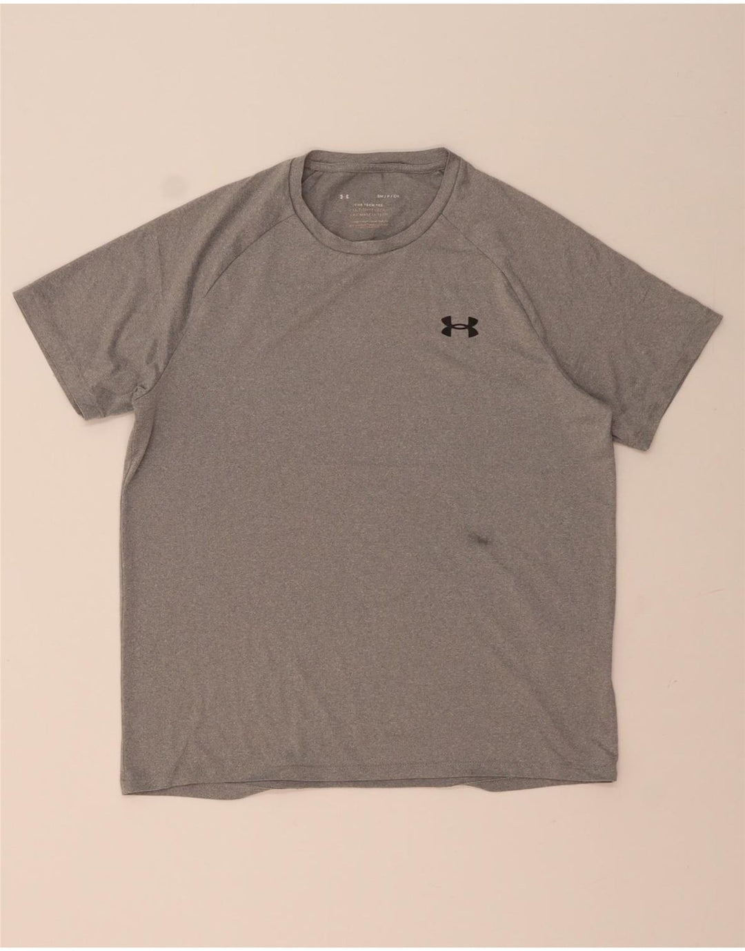 Tricou Under Armour pentru bărbați Loose Fit Top mic, gri, poliester