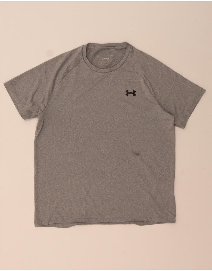 Tricou Under Armour pentru bărbați Loose Fit Top mic, gri, poliester