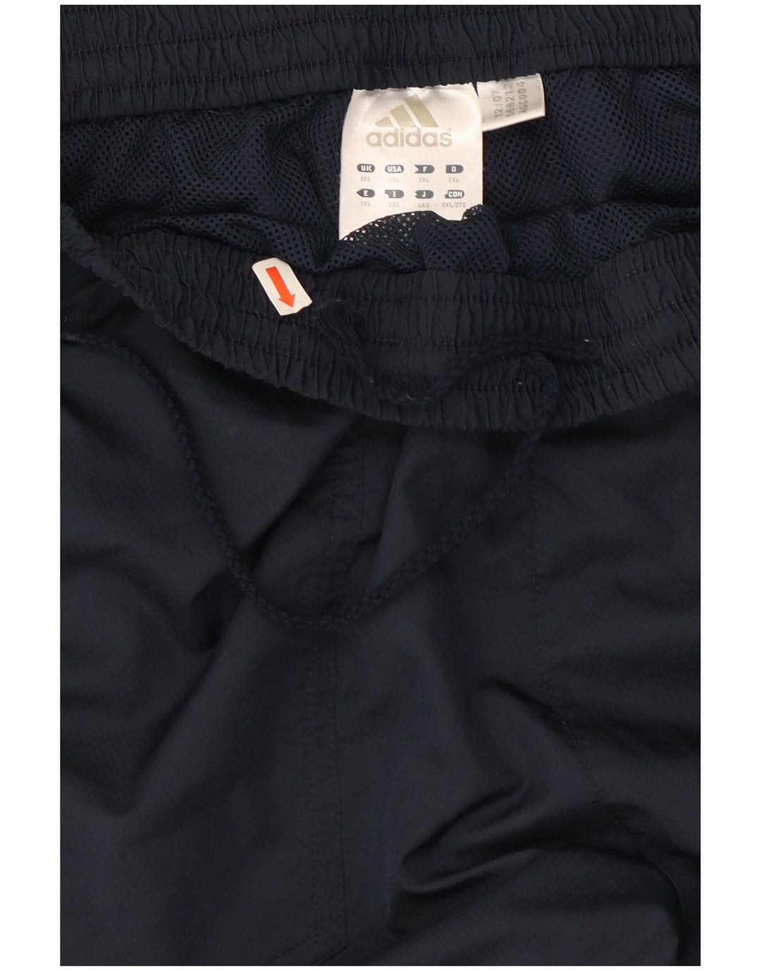 Pantaloni de trening Adidas pentru bărbați 2XL, poliester bleumarin