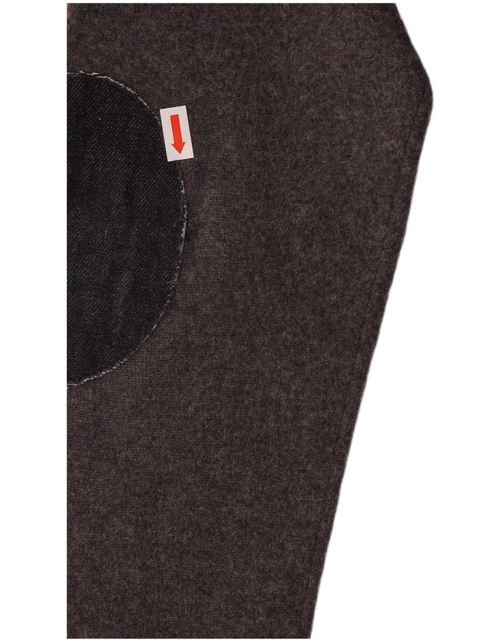 Pulover cardigan GANT băieți 13-14 ani XL Lână de miel gri