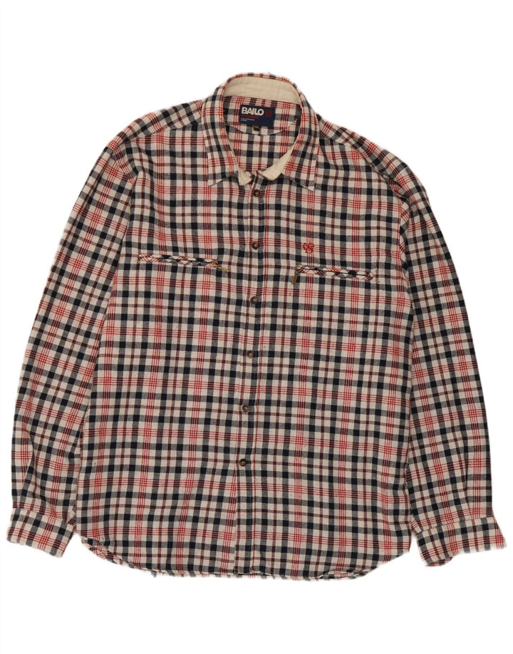 Cămașă de flanel pentru bărbați Bailo 2XL, multicoloră