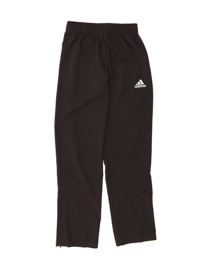 ADIDAS Womens Primegreen Tracksuit Trousers UK 8 Small  Black Polyester Vintage Adidas and Second-Hand Adidas from Messina Hembry 