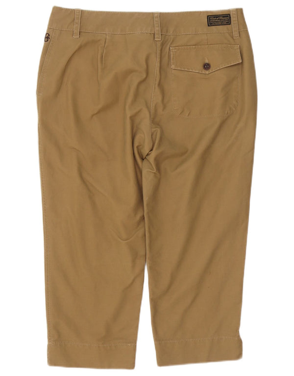 Pantaloni capri drepti pentru femei Conte of Florence IT 46 Large L34 L21 Bej